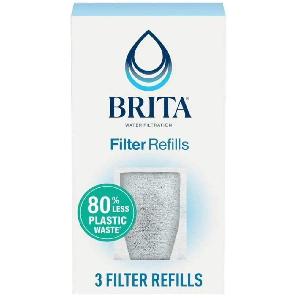 NEW Brita Refillable Replacement Water Filters for Brita Water Pitchers and Disp